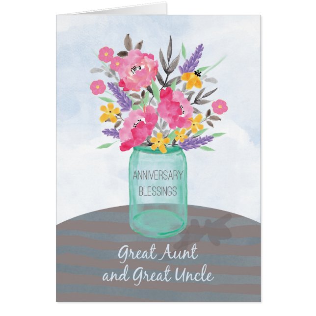 Great Aunt and Great Uncle Anniversary Blessings J (Front)