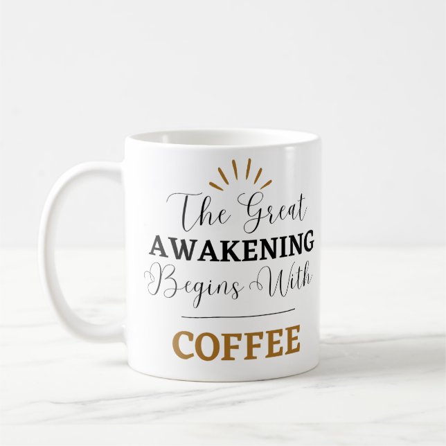 Great Awakening Coffee Mug (Left)