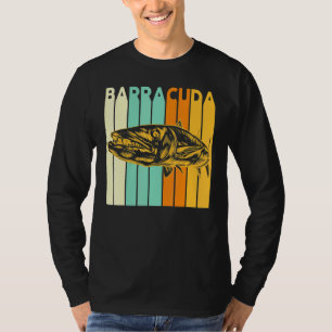 Great Barracuda Cuda Fishing Wildlife Saltwater Fi T-Shirt