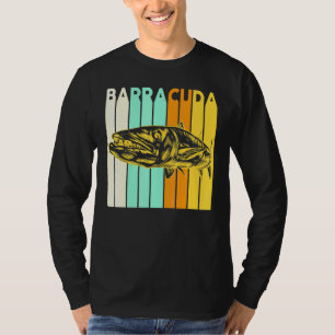 Great Barracuda Cuda Fishing Wildlife Saltwater Fi T-Shirt