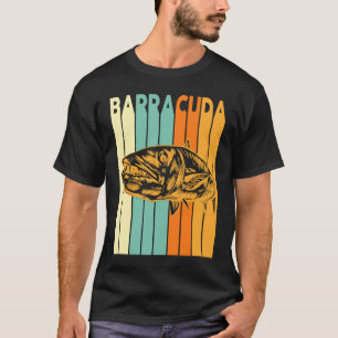 Great Barracuda Cuda Fishing Wildlife Saltwater Fi T-Shirt