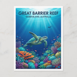 Great Barrier Reef — Agincourt Reef Port Douglas Postcard