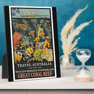 Great Barrier Reef, Australia, Plaque