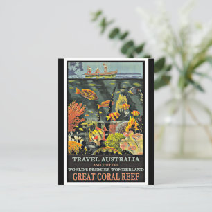 Great Barrier Reef, Australia, Postcard