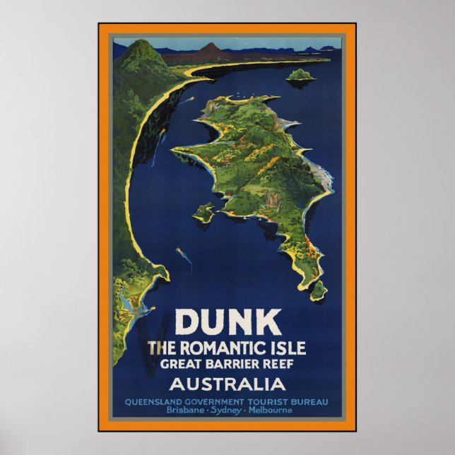 Great Barrier Reef Australia Poster (Front)