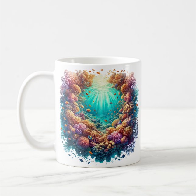 Great Barrier Reef Coffee Mug (Left)