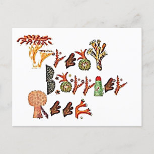 Great Barrier Reef, Coral,  Postcard