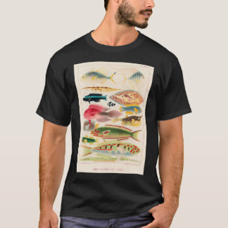 Great Barrier Reef Fish Illustration By William T-Shirt