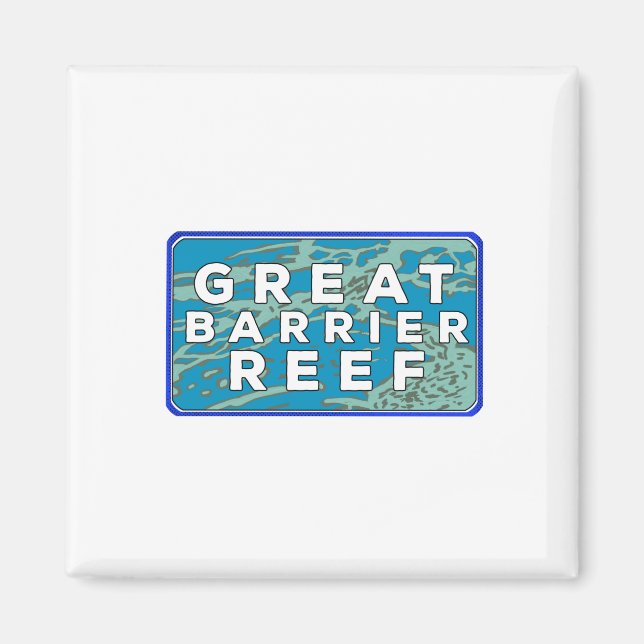 Great Barrier Reef Magnet (Front)