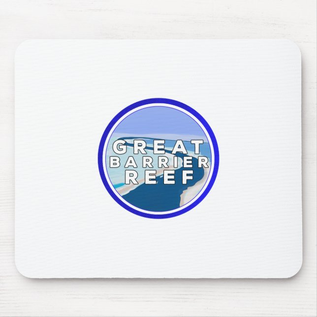 Great Barrier Reef Mouse Mat (Front)