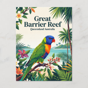 Great Barrier Reef, Queensland Australia Postcard