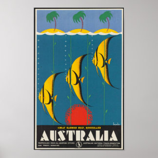 Great Barrier Reef, Queensland, Australia Poster