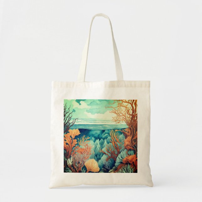 Great Barrier  Reef Tote Bag (Front)