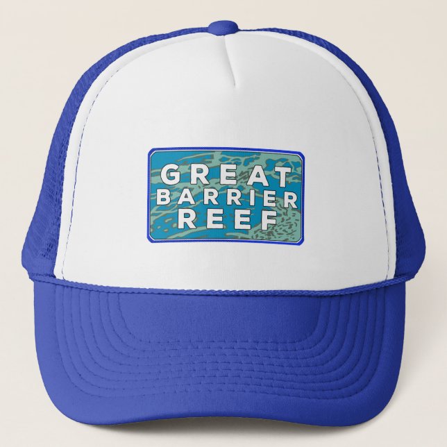 Great Barrier Reef Trucker Hat (Front)