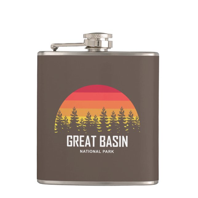 Great Basin National Park Hip Flask (Front)
