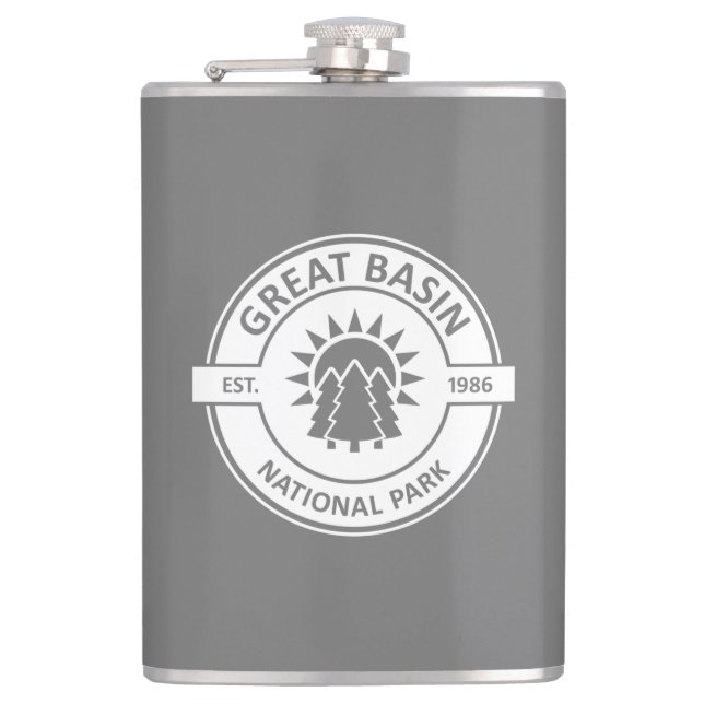 Great Basin National Park Hip Flask (Front)