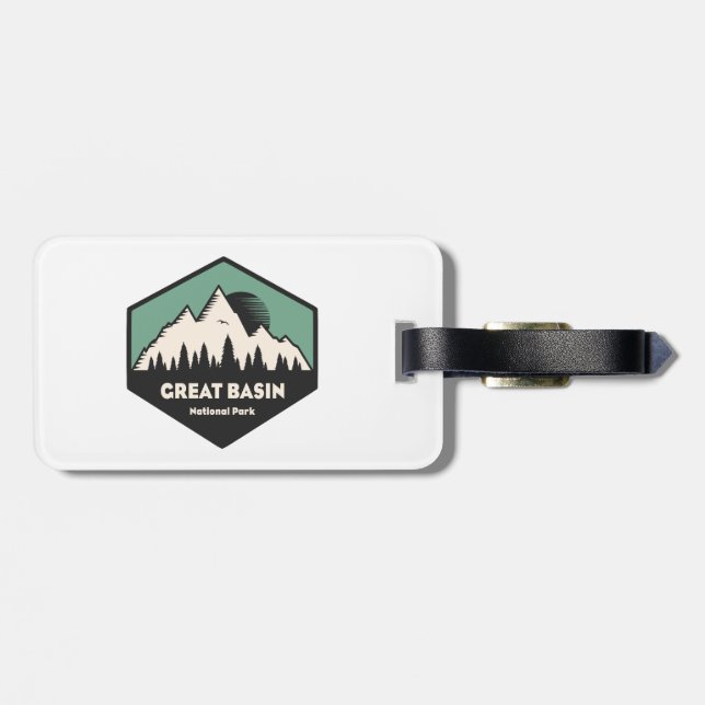 Great Basin National Park Luggage Tag (Back Horizontal)