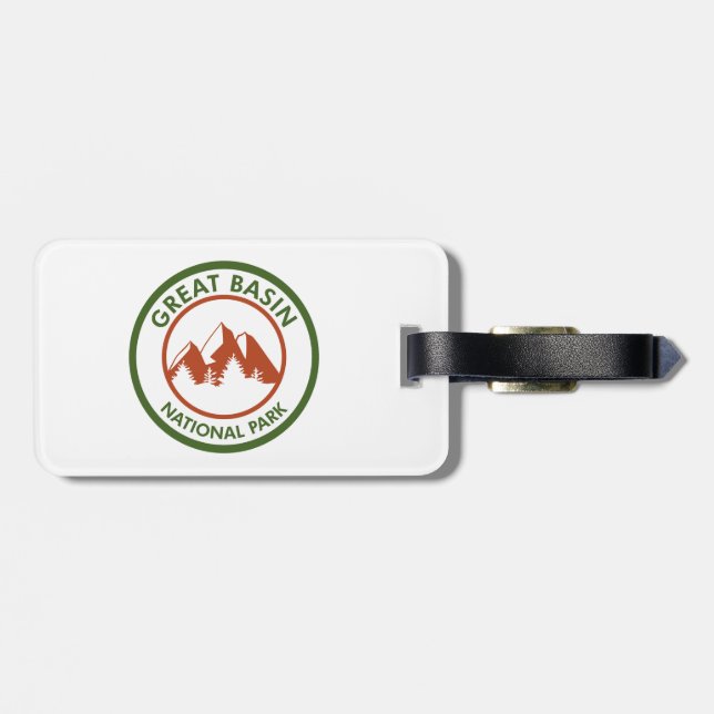Great Basin National Park Luggage Tag (Back Horizontal)