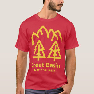 Great Basin National Park Nevada Minimalist Retro T-Shirt