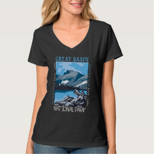  Great Basin National Park Nevada Retro Distressed T-Shirt