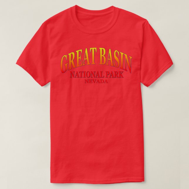 Great Basin National Park Nevada T-Shirt (Design Front)