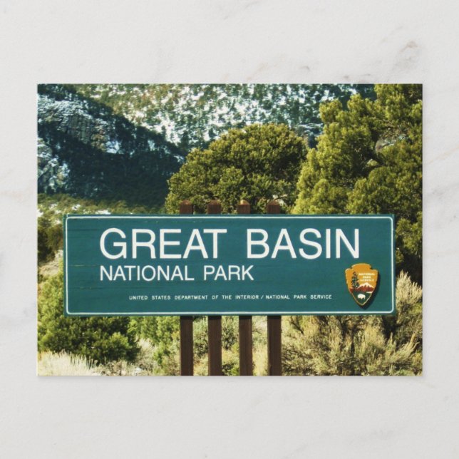 Great Basin National Park Postcard (Front)