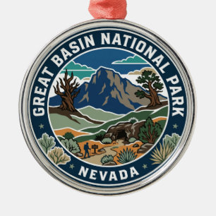 Great Basin National Park USA Metal Tree Decoration