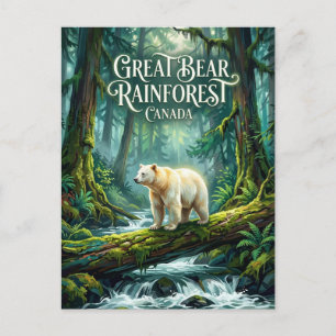 Great Bear Rainforest Canada Postcard