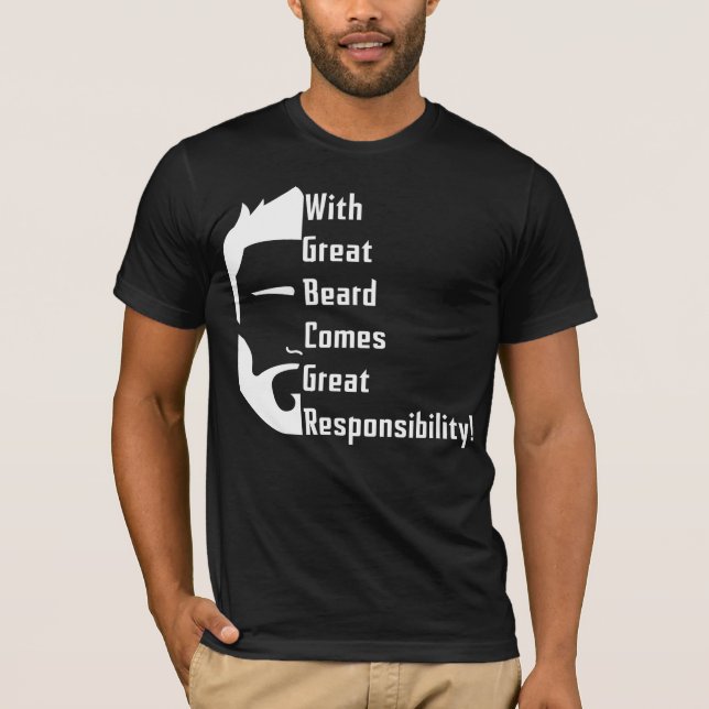 Great Beard Bella Canvas T-Shirt (Front)