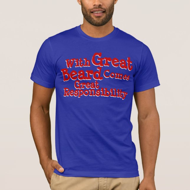 Great Beard T-Shirt (Front)