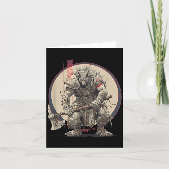 Great Berserker Costume Card (Front)