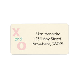 Great Big Hug and Kiss Label