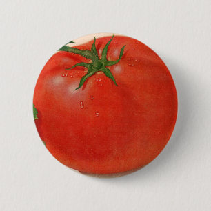 great BIG juicy tomato 6 Cm Round Badge