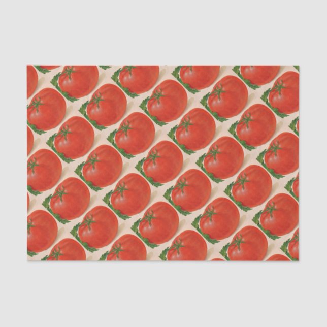 great BIG juicy tomato Tissue Paper (Front)