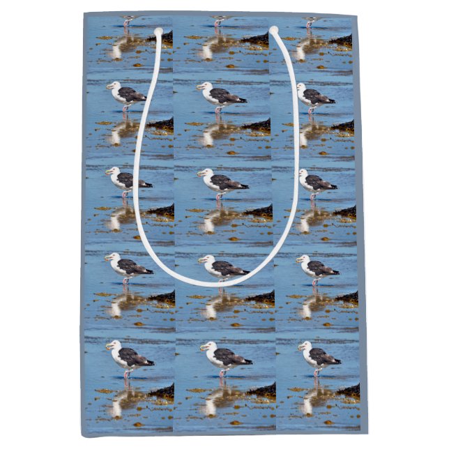 Great Black-backed Gull in water Gift Bag (Front)