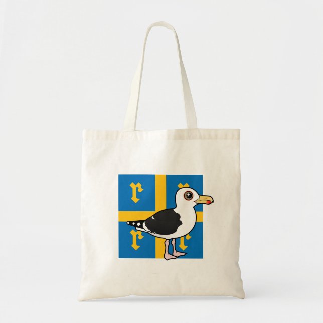 Great Black-backed Gull of Rauma Finland Tote Bag (Front)