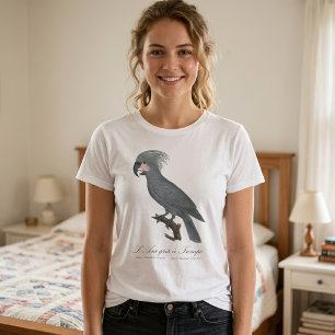Great Black Palm Cockatoo, Probosciger aterrimus T-Shirt