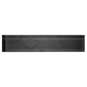 Great Black Stone Design Nameplate