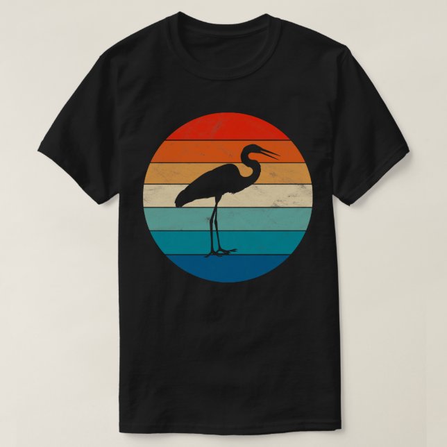 Great Blue Heron 1 T-Shirt (Design Front)