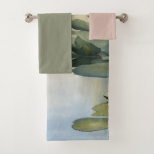 Great Blue Heron Bath Towel Set