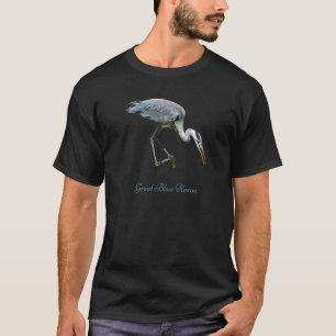 Great Blue Heron Bird Ornithology T-Shirt