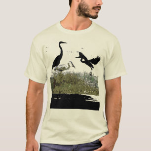 Great Blue Heron Bird Wildlife Animals T-Shirt