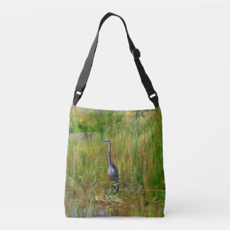 Great Blue Heron Crossbody Bag
