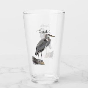 Great Blue Heron Glass