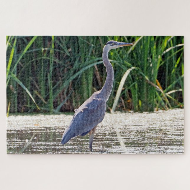 Great Blue Heron Jigsaw Puzzle (Horizontal)