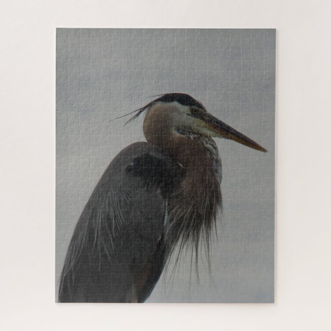 Great Blue Heron Jigsaw Puzzle (Vertical)