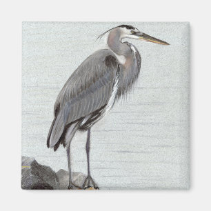 Great Blue Heron Magnet