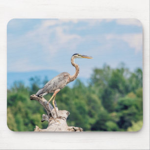 Great Blue Heron Mouse Mat