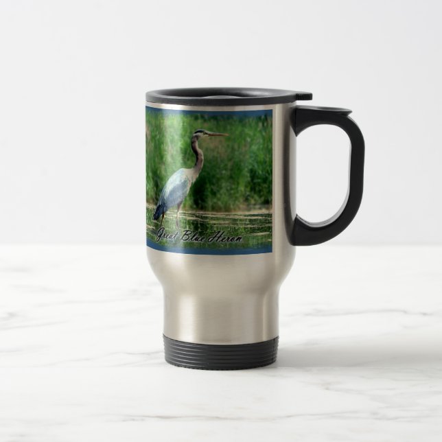 Great Blue Heron Mug (Right)