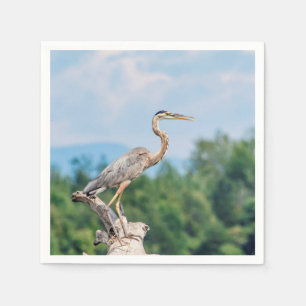 Great Blue Heron Napkin